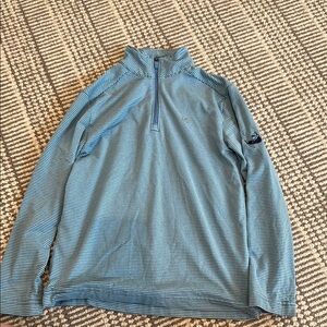 Southern Tide Blue Quarter-Zip Sweater